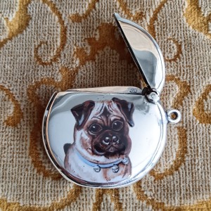 Edwardian Silver Pug Dog Vesta Case 1906 (1)bis.jpg